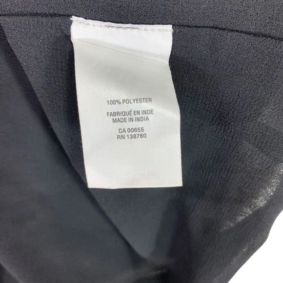 Reitman Elegant Black sequins camisole Embellished sleevelessTank Top size xl - Picture 11 of 13